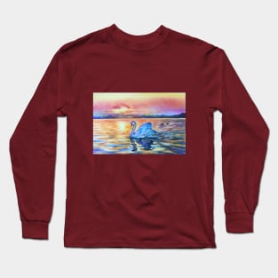 White swan Long Sleeve T-Shirt